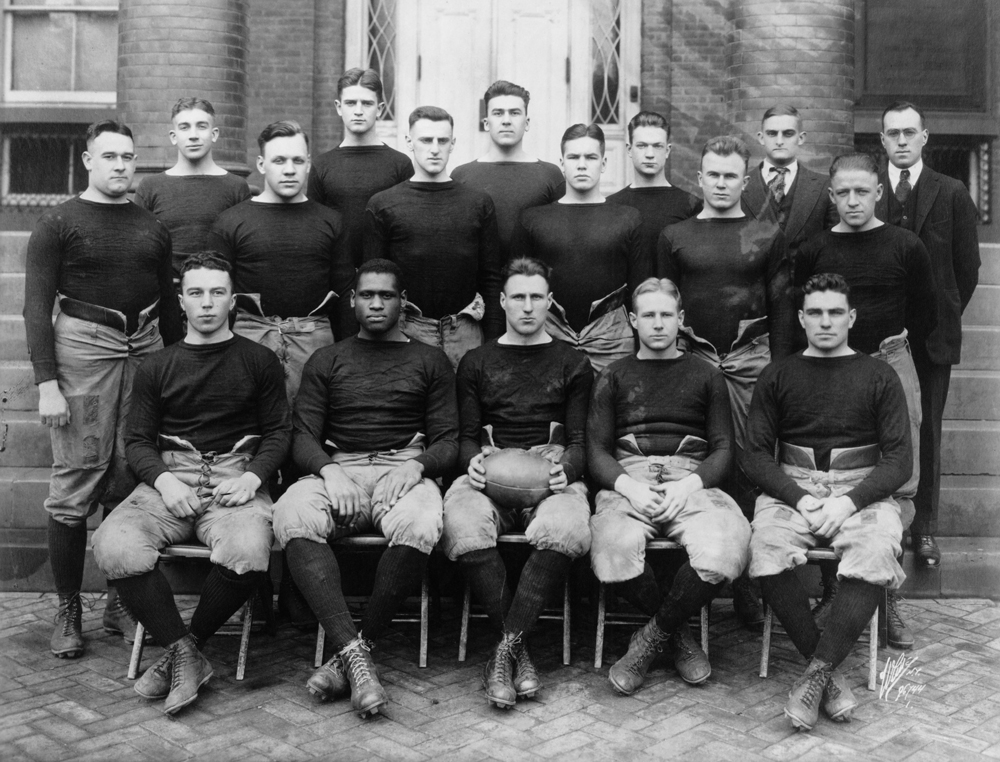football team at Rutgers University
