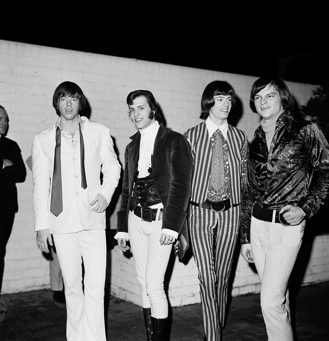 The Seeds (L-R) Sky Saxon, Daryl Hooper,Rick Andridge and Jan Savage) pose for a photo in 1967 in Los Angeles