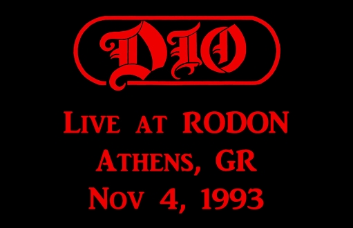Οι DIO στο Ρόδον στις 4 Νοεμβρίου 1993 (audio)