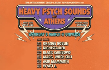 Η 2η ημέρα του Heavy Psych Sounds Fest στην Αθήνα 8/3/25