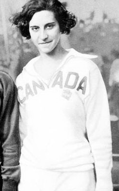 Η Καναδή αθλήτρια του ύψους Eva Dawes (1936)