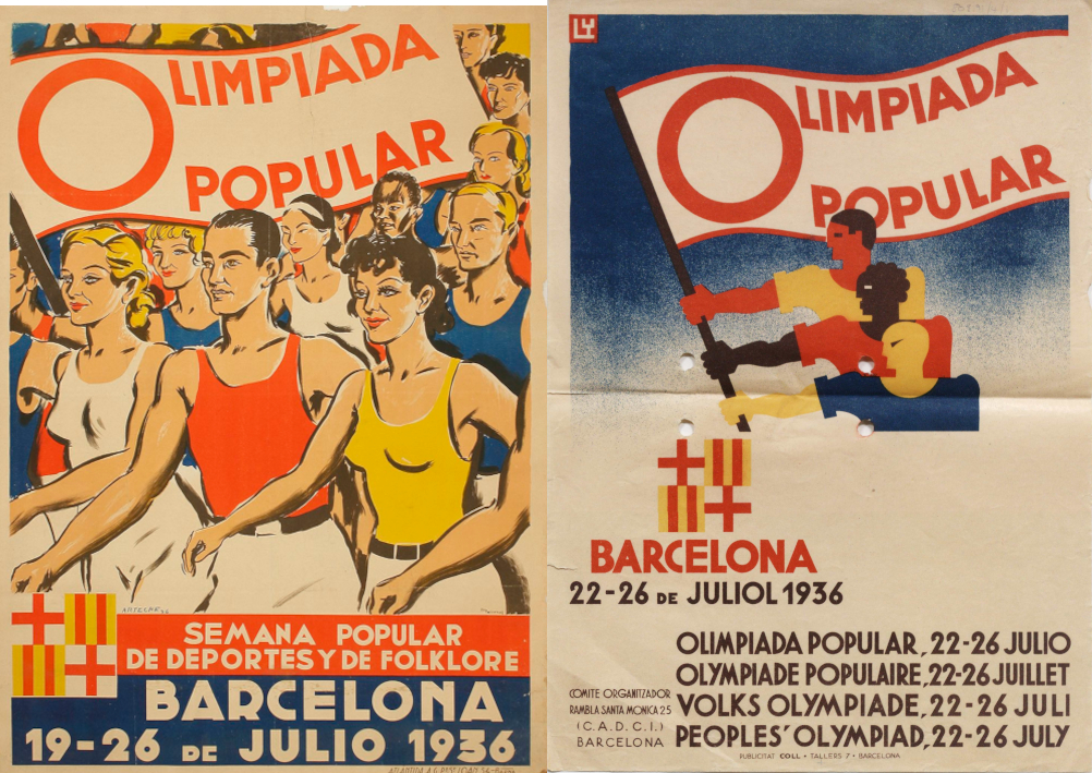 αφίσες της Λαικής Ολυμπιάδας