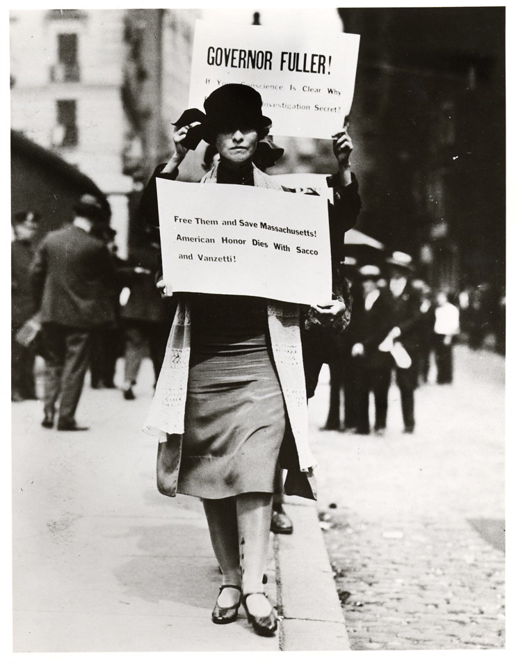 Edna St. Vincent Millay Protests